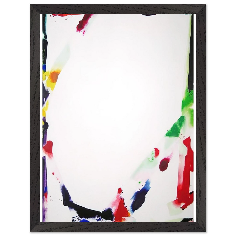 Her Blue Surround  SFP71-18 by Sam Francis — Framed art print at Zephyeer