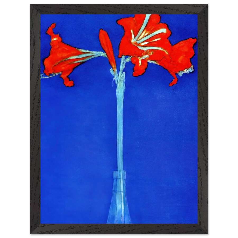 Amaryllis by Piet Mondrian — Framed art print at Zephyeer