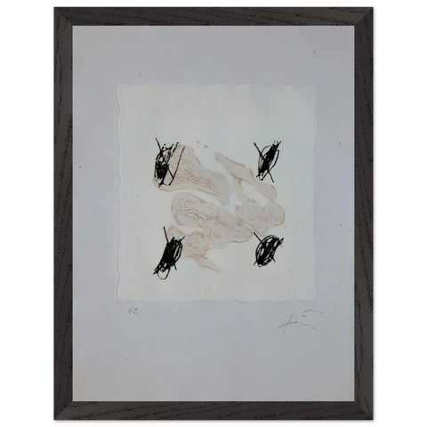 PETRIFICADA PETRIFICANTE II 1978 by Antoni Tapies — Framed art print at Zephyeer