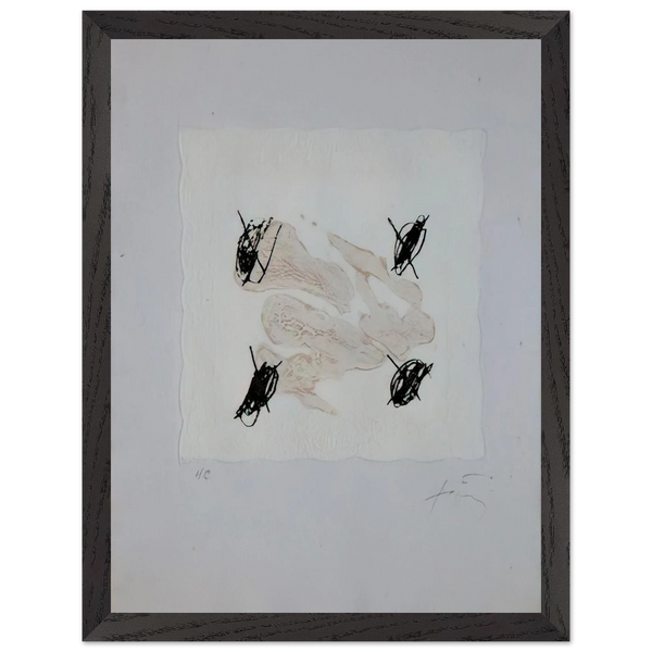 PETRIFICADA PETRIFICANTE II 1978 by Antoni Tapies — Framed art print at Zephyeer