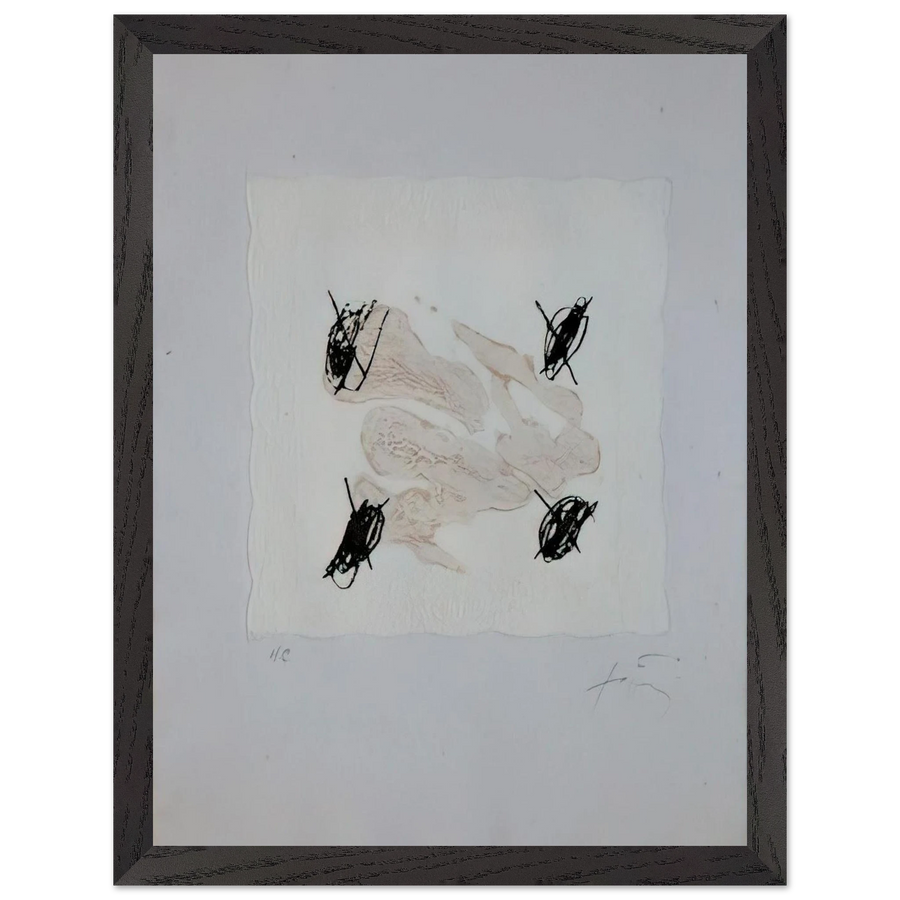 PETRIFICADA PETRIFICANTE II 1978 by Antoni Tapies — Framed art print at Zephyeer