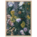 WHITE AND YELLOW CHRYSANTHEMUMS 1893 by Gustave Caillebotte — Framed art print at Zephyeer