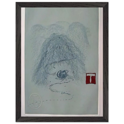 APARICIONS 3 1982 by Antoni Tapies — Framed art print at Zephyeer