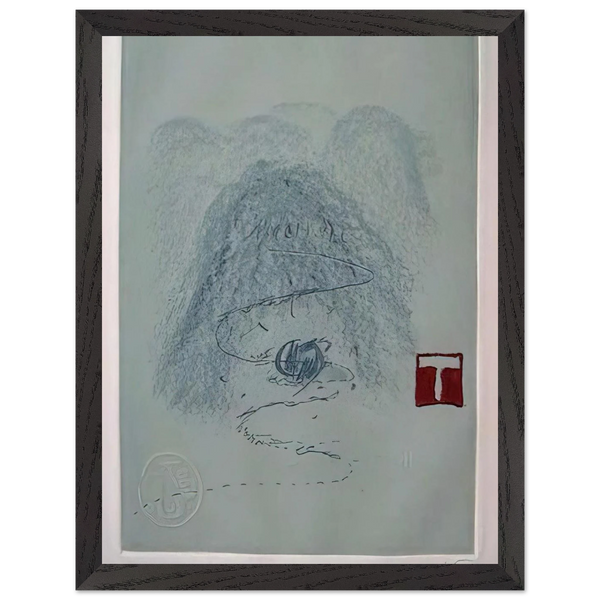 APARICIONS 3 1982 by Antoni Tapies — Framed art print at Zephyeer