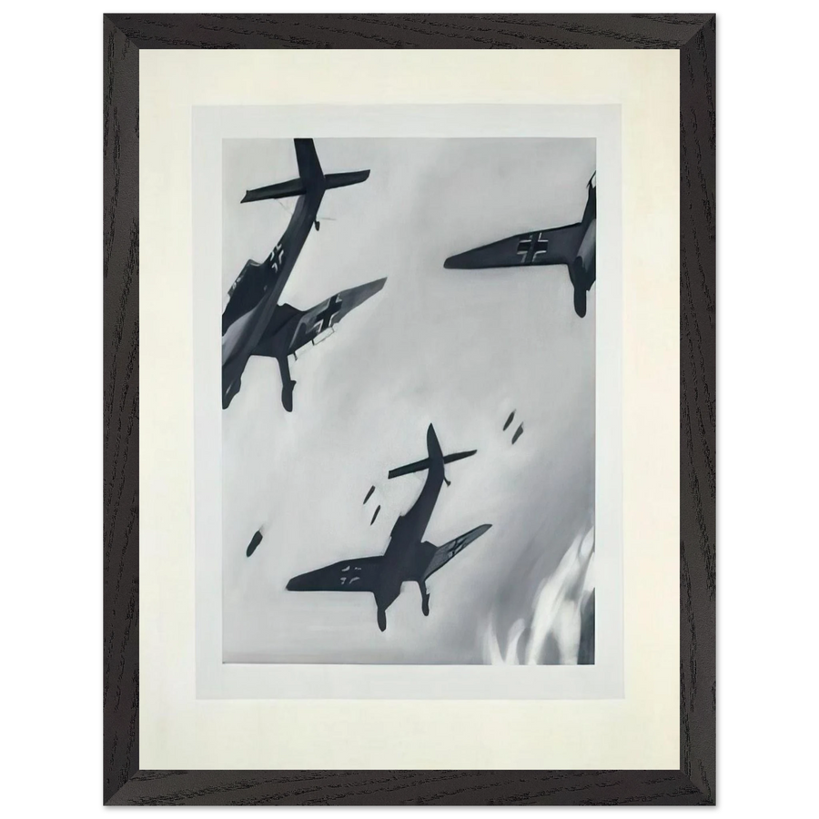 STUKAS 1964 by Gerhard Richter — Framed art print at Zephyeer