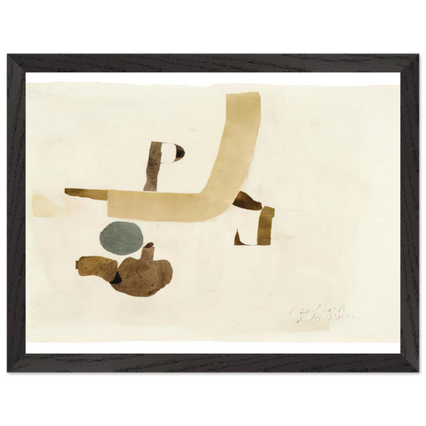 29.5.64 - 1964 by Julius Bissier — Framed art print at Zephyeer