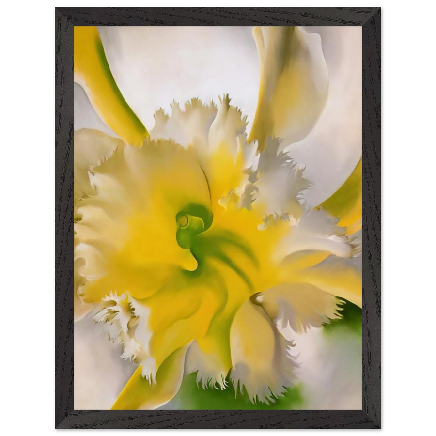 An Orchid by Georgia O'Keeffe — Framed art print at Zephyeer