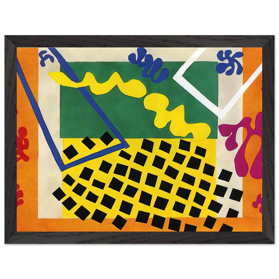 CUT OUTS 3 by Henri Matisse — Framed art print at Zephyeer