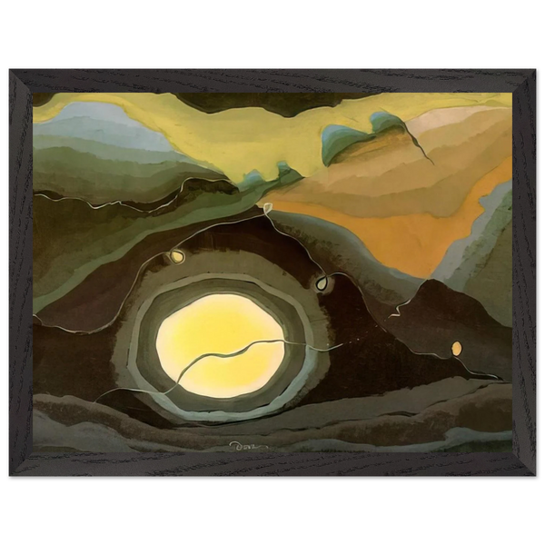Me and the Moon - 1937 by Arthur Dove — Framed art print at Zephyeer
