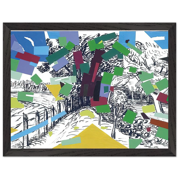 Polish Landscape - 2006 by Wojciech Fangor — Framed art print at Zephyeer