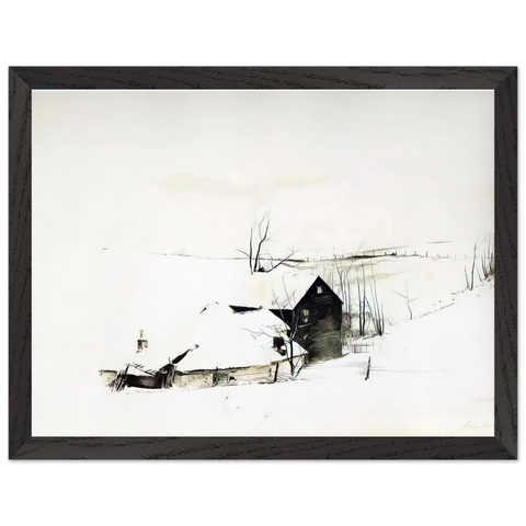 THE CORNER by Andrew Wyeth — Framed art print at Zephyeer