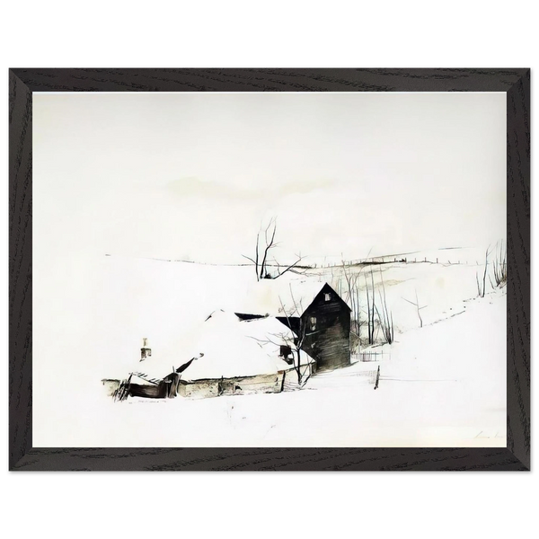 THE CORNER by Andrew Wyeth — Framed art print at Zephyeer
