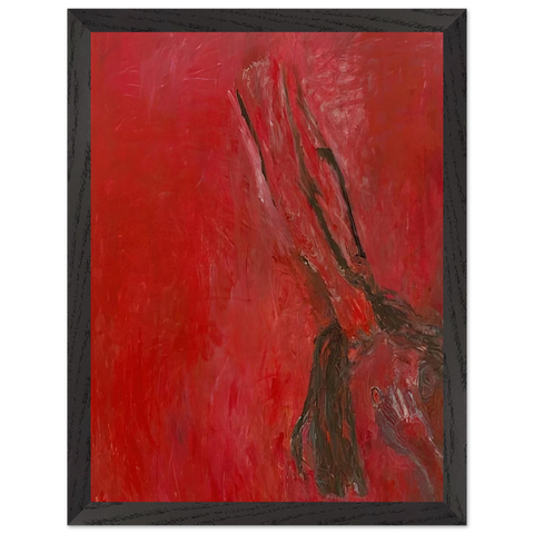 MAGGIE S PONYTAIL 1993 by Susan Rothenberg — Framed art print at Zephyeer