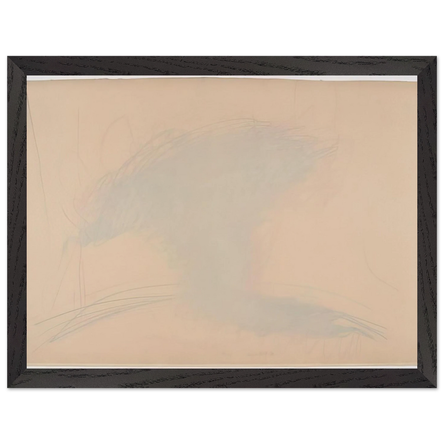Self-Portrait as a Flower Pot - 1971 by Dieter Roth — Framed art print at Zephyeer