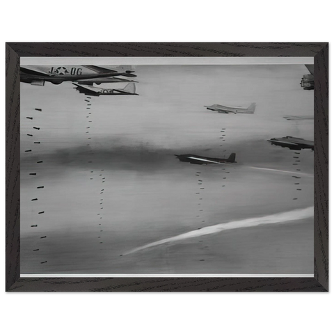 BOMBERS 1963 by Gerhard Richter — Framed art print at Zephyeer