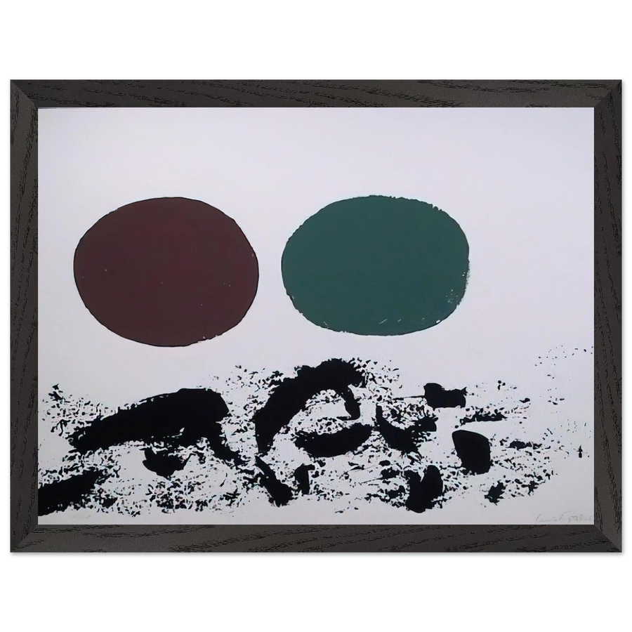 Flurry - 1967 by Adolph Gottlieb — Framed art print at Zephyeer