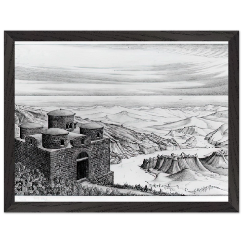 CATTOLICA OF STILO CALABRIA 1930 by MC Escher — Framed art print at Zephyeer