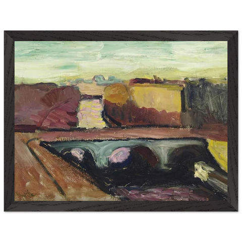 VUE DE LA SEINE LE PONT SAINT MICHEL 1904 by Henri Matisse — Framed art print at Zephyeer
