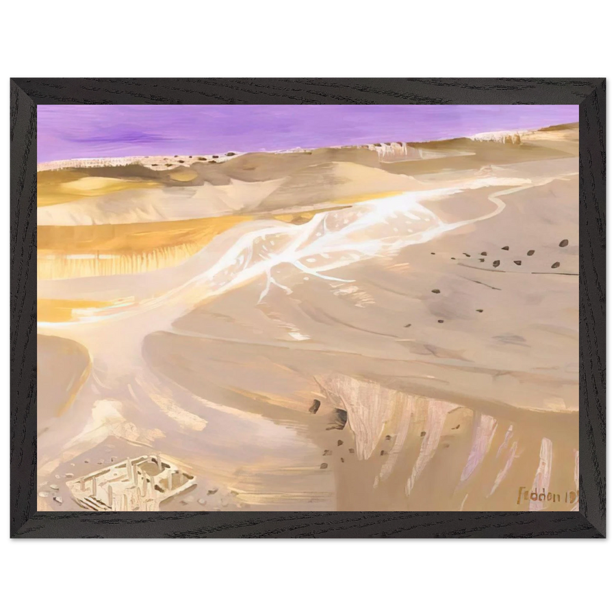 Desert - 1989 by Mary Fedden — Framed art print at Zephyeer