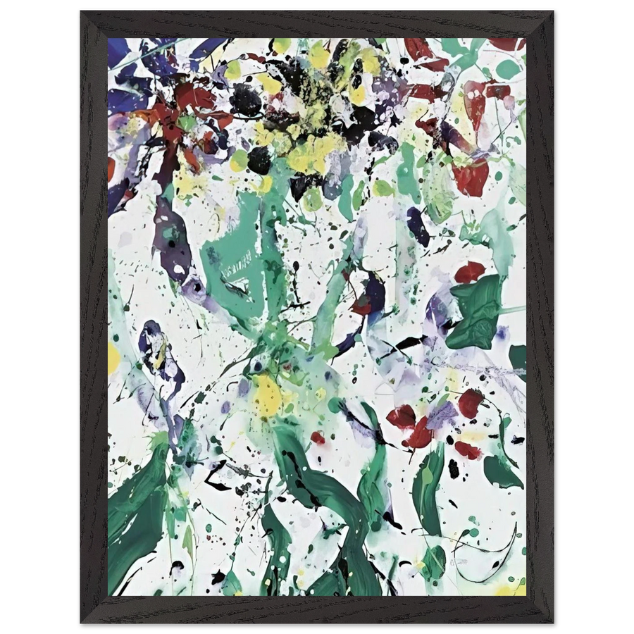 Bouquet by Sam Francis — Framed art print at Zephyeer