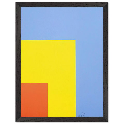 Red Yellow Blue by Ellsworth Kelly — Framed art print at Zephyeer