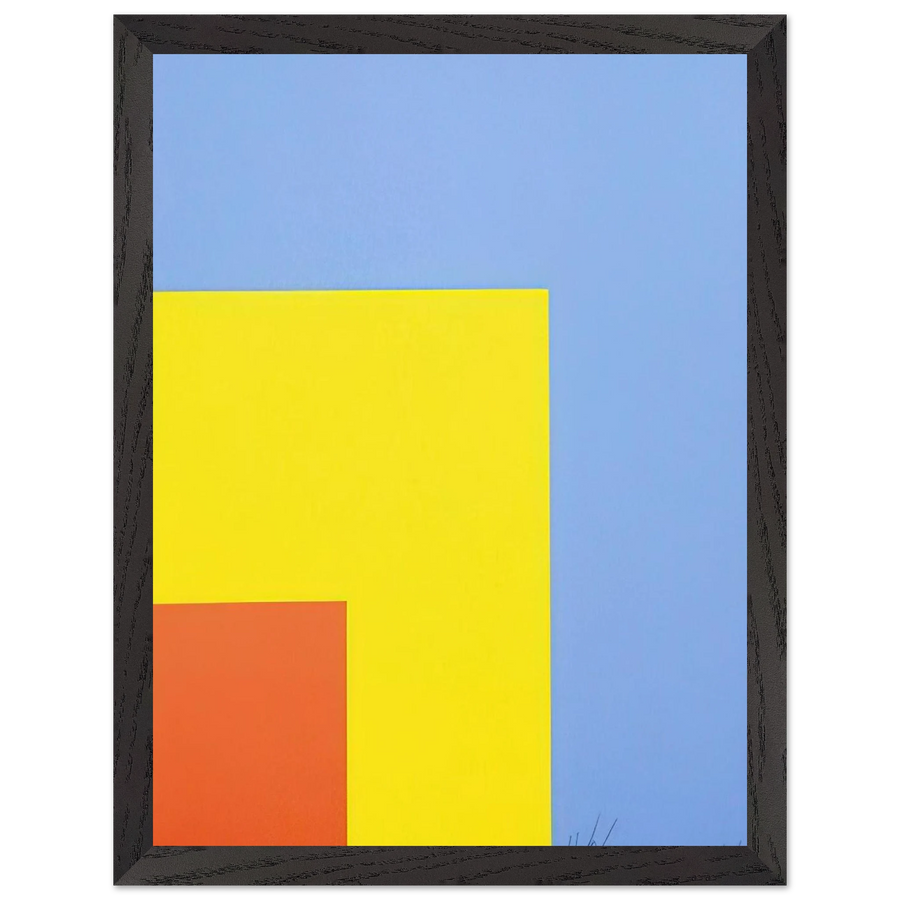 Red Yellow Blue by Ellsworth Kelly — Framed art print at Zephyeer