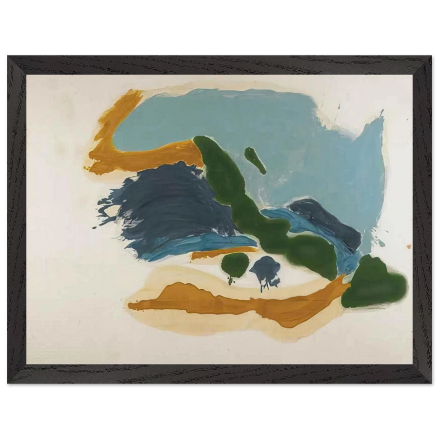 Tuscany - 1963 by Helen Frankenthaler — Framed art print at Zephyeer