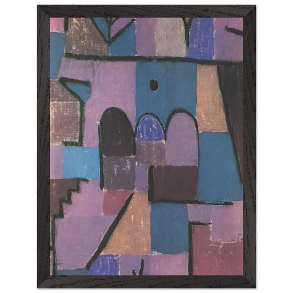 ORIENTAL GARDEN 1939 by Paul Klee — Framed art print at Zephyeer
