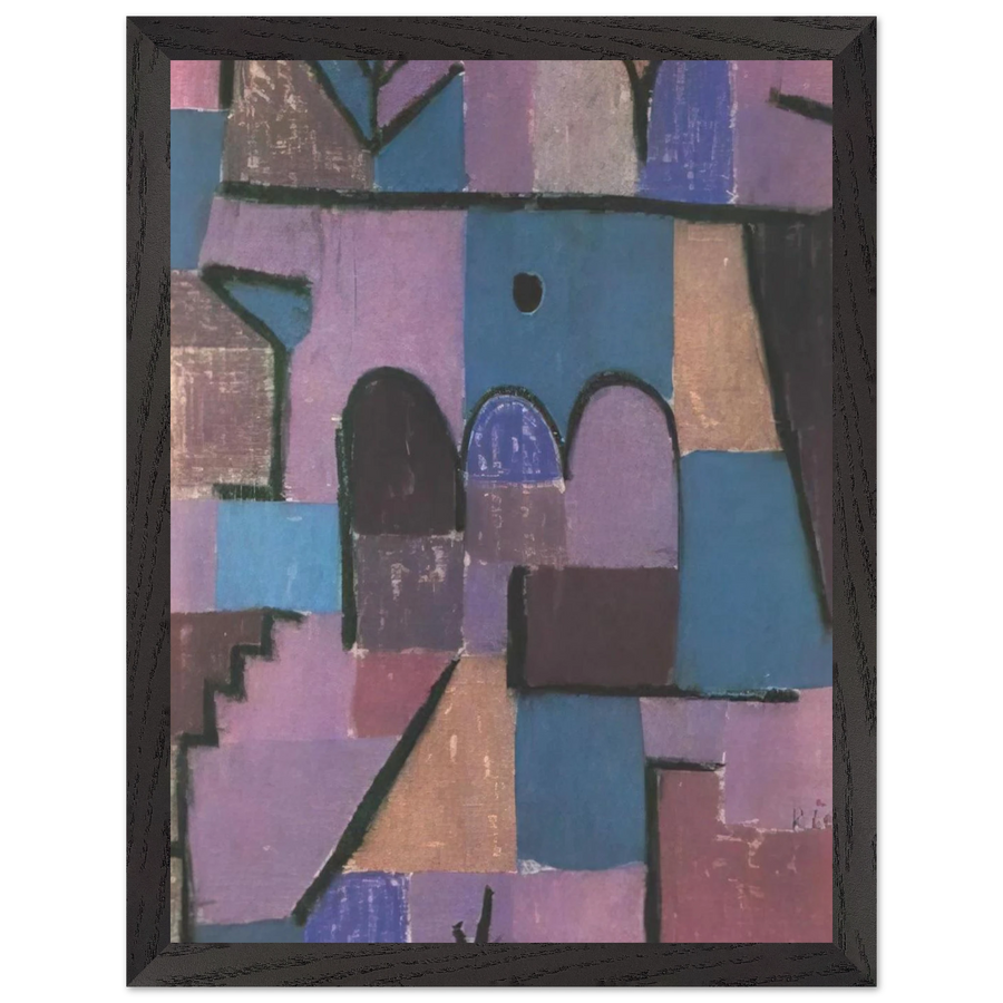 ORIENTAL GARDEN 1939 by Paul Klee — Framed art print at Zephyeer