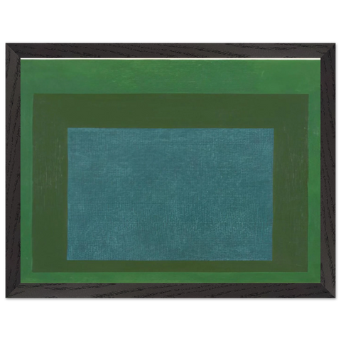 HOMAGE TO THE SQUARE 1963 by Josef Albers — Framed art print at Zephyeer