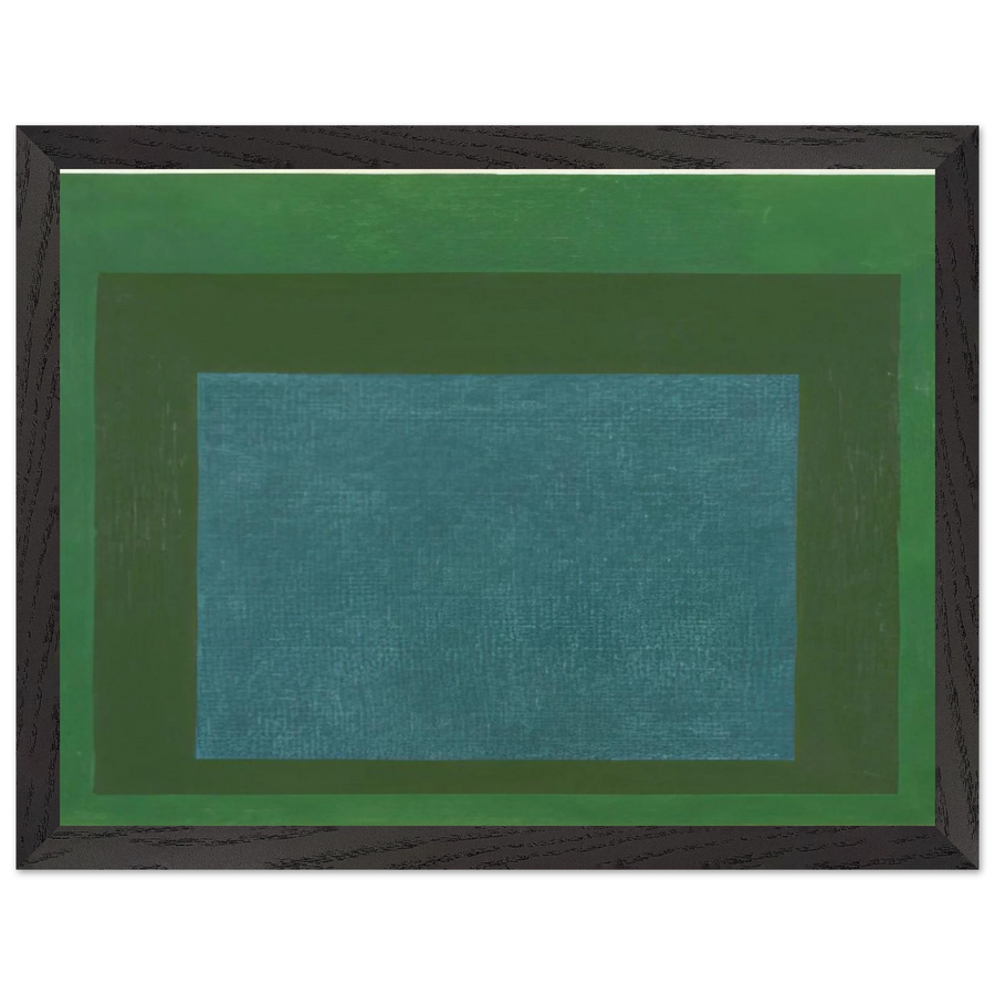 HOMAGE TO THE SQUARE 1963 by Josef Albers — Framed art print at Zephyeer