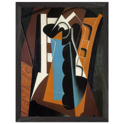 STILL LIFE ON A CHAIR 1917 by Juan Gris — Framed art print at Zephyeer