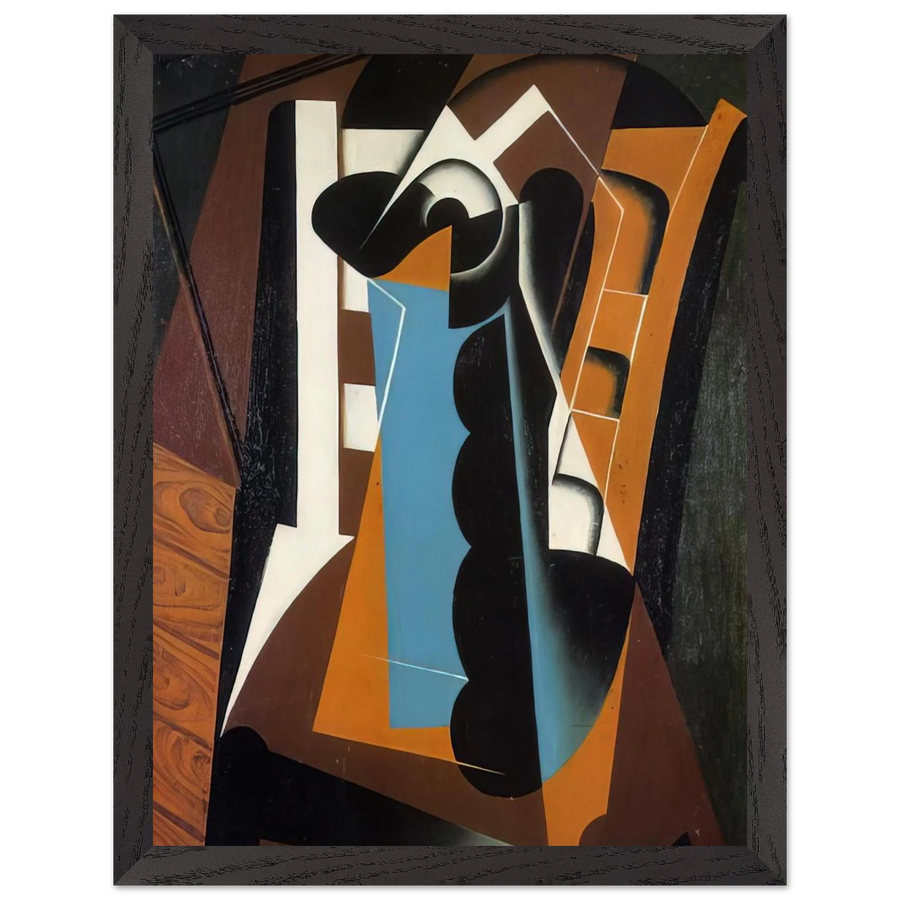 STILL LIFE ON A CHAIR 1917 by Juan Gris — Framed art print at Zephyeer