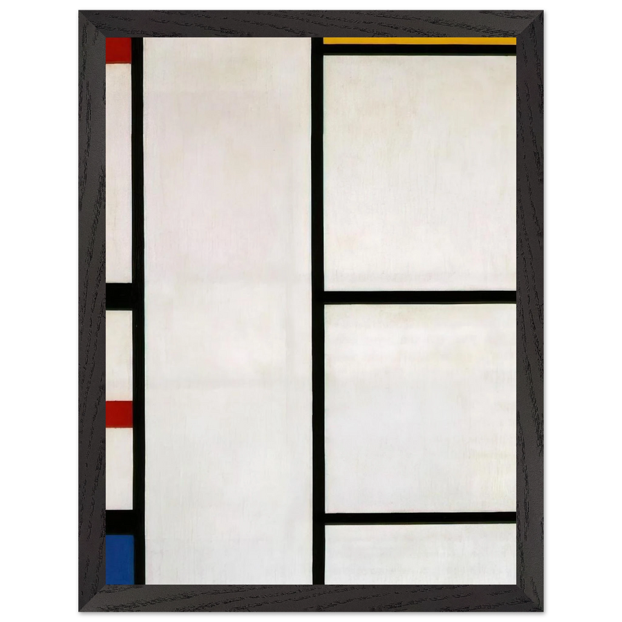 Composition No. III Blanc-Jaune by Piet Mondrian — Framed art print at Zephyeer