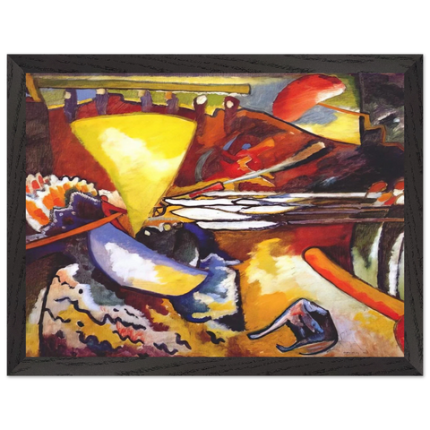 IMPROVISATION 11 1910 by Wassily Kandinsky — Framed art print at Zephyeer
