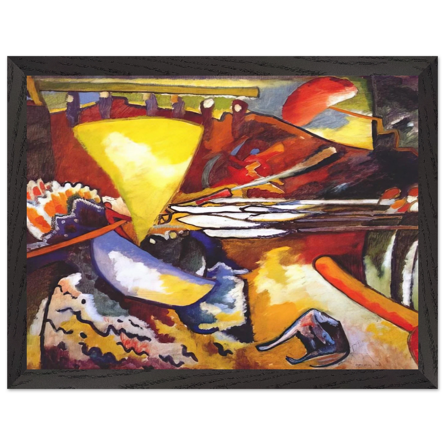 IMPROVISATION 11 1910 by Wassily Kandinsky — Framed art print at Zephyeer