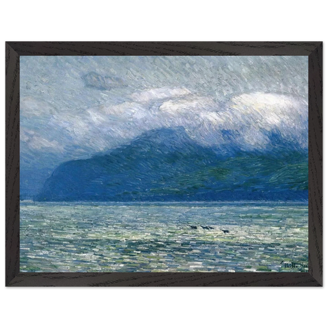 The Silver Veil and the Golden Gate by Childe Hassam — Framed art print at Zephyeer