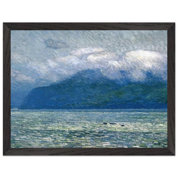 The Silver Veil and the Golden Gate by Childe Hassam — Framed art print at Zephyeer