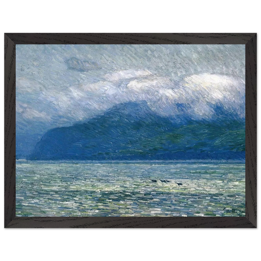 The Silver Veil and the Golden Gate by Childe Hassam — Framed art print at Zephyeer