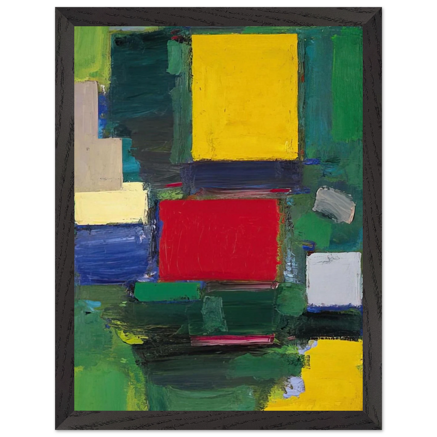 The Gate by Hans Hofmann — Framed art print at Zephyeer