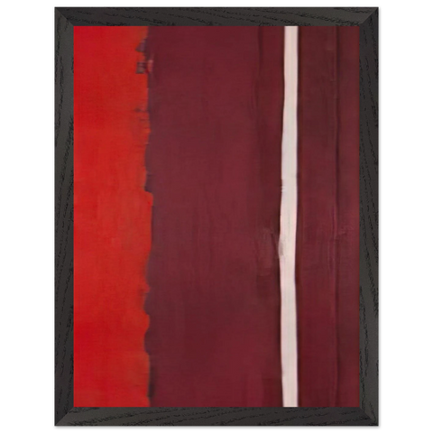 Untitled I by Barnett Newman — Framed art print at Zephyeer
