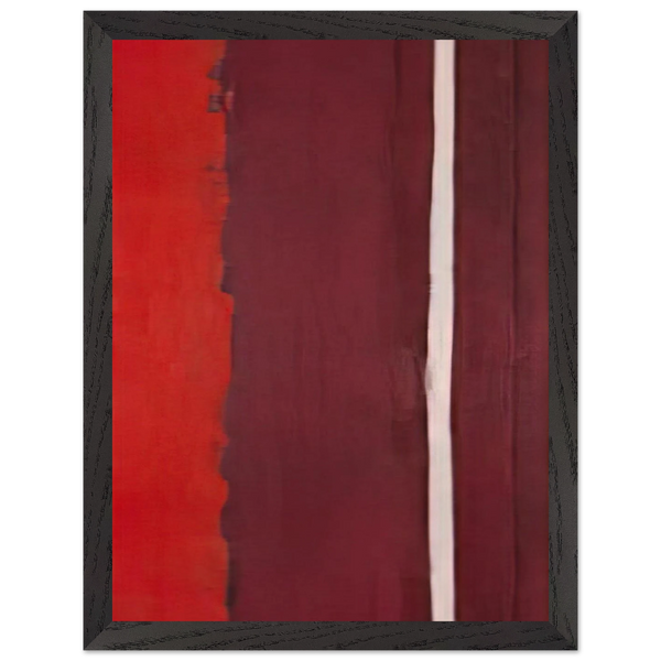 Untitled I by Barnett Newman — Framed art print at Zephyeer