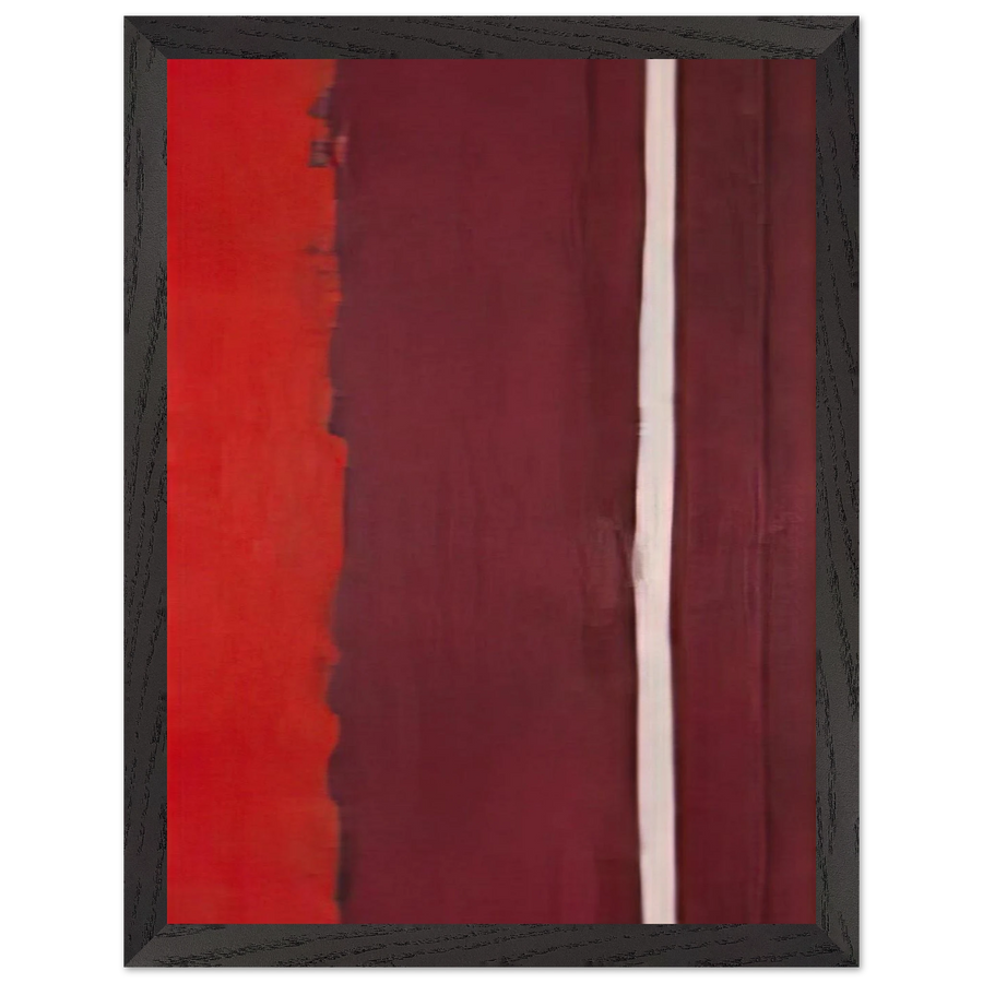 Untitled I by Barnett Newman — Framed art print at Zephyeer