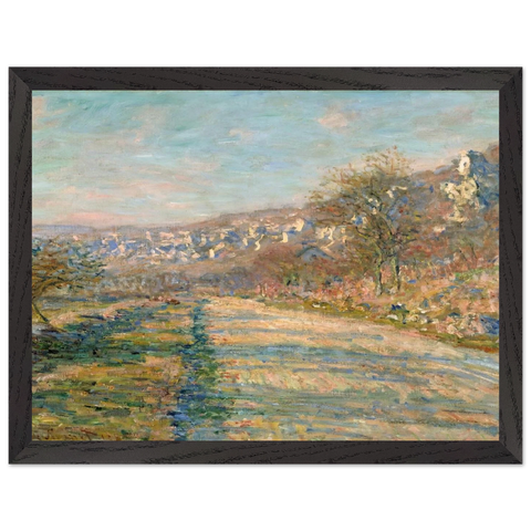 Road of La Roche-Guyon by Claude Monet — Framed art print at Zephyeer