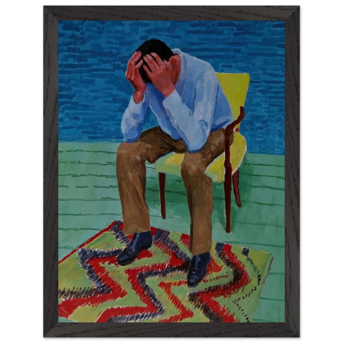 David Hockney — Framed art print at Zephyeer