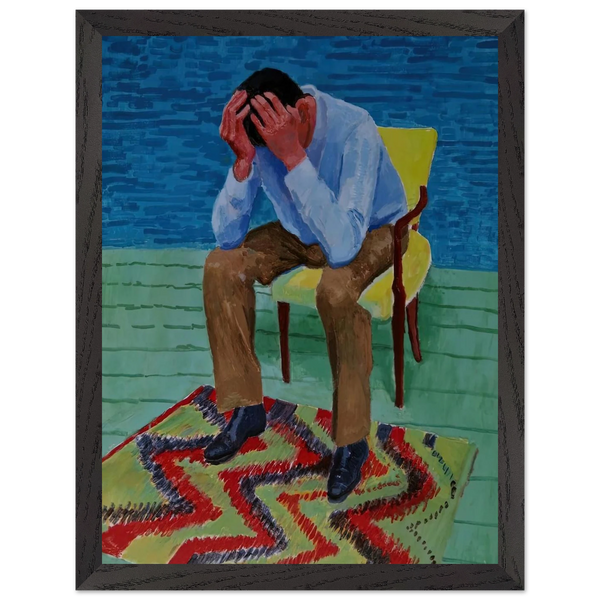 David Hockney — Framed art print at Zephyeer