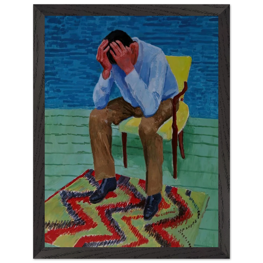David Hockney — Framed art print at Zephyeer