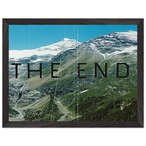 THE END 87 2010 by Edward Ruscha — Framed art print at Zephyeer