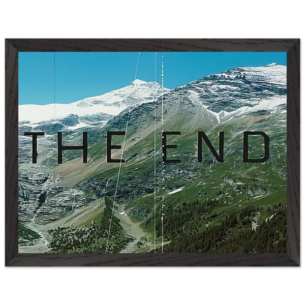 THE END 87 2010 by Edward Ruscha — Framed art print at Zephyeer