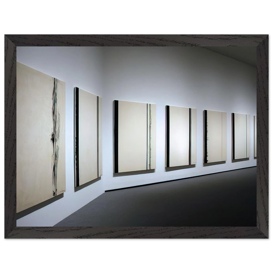 Stations of the Cross 1958 1966 by Barnett Newman — Framed art print at Zephyeer